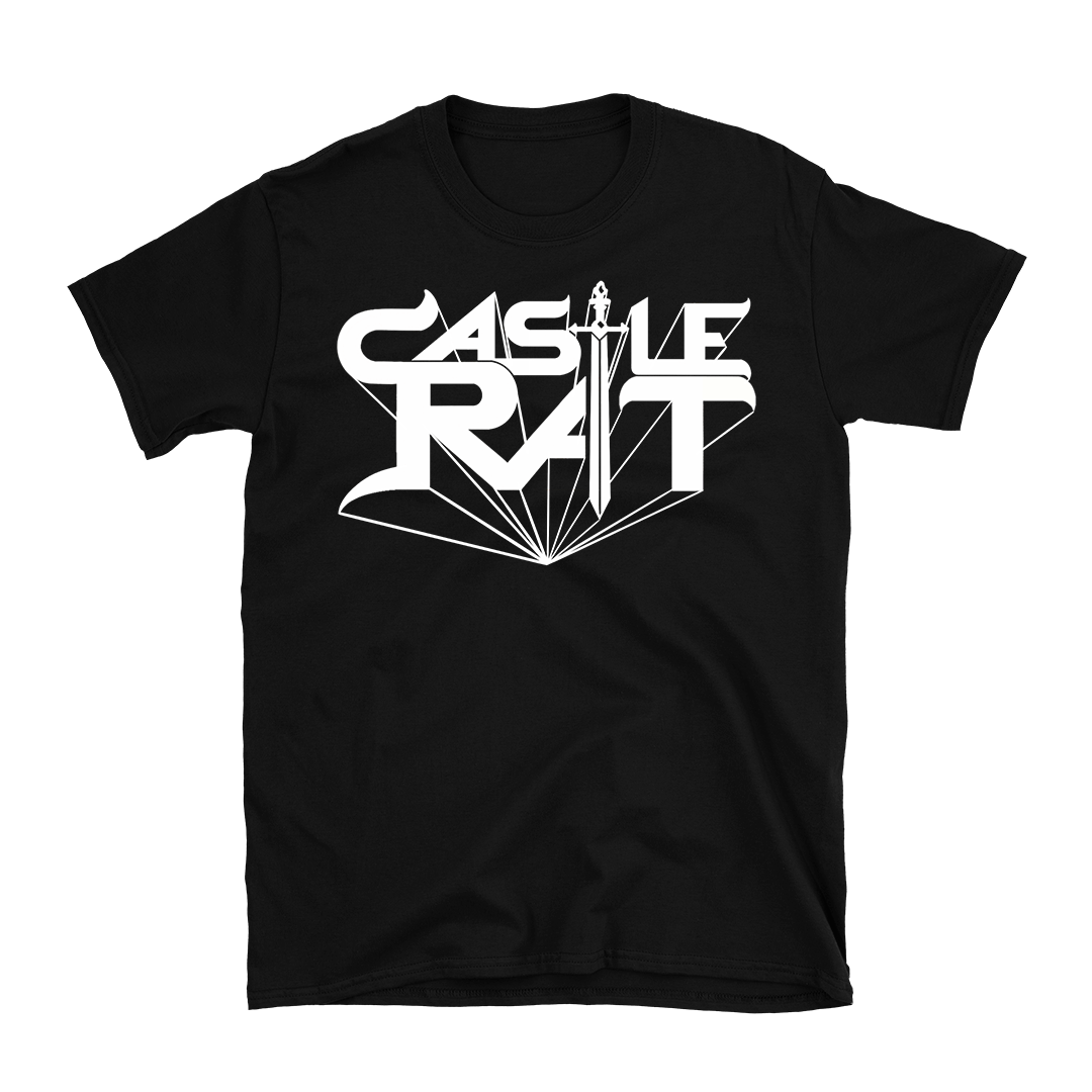 Castle Rat - Logo T-Shirt - Black – Heavy Threads