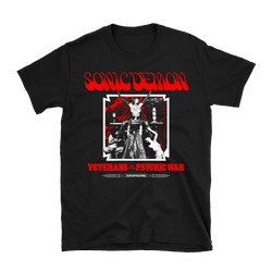 Sonic Demon - Psychic War Altar T-Shirt - Black