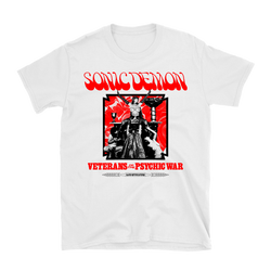 Sonic Demon - Psychic War Altar T-Shirt - White