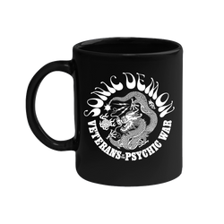 Sonic Demon - Psychic War Dragon Mug - Black