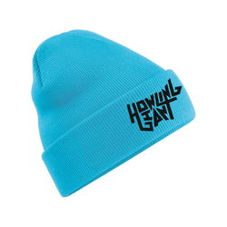 Howling Giant - Embroidered Black Logo Beanie - Blue