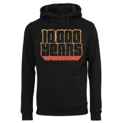 10,000 Years - Gradient Logo Pullover Hoodie - Black