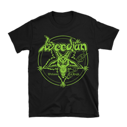 Weedian - Welcome To High Green Logo T-Shirt - Black
