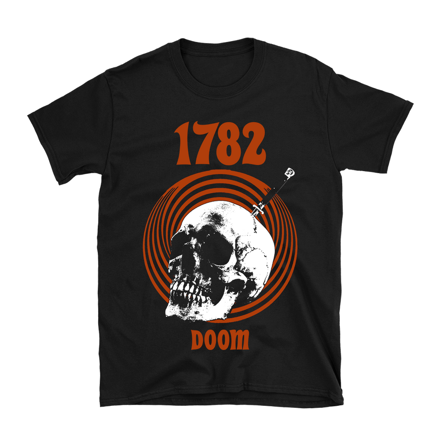 1782 - Dagger Skull T-Shirt - Black