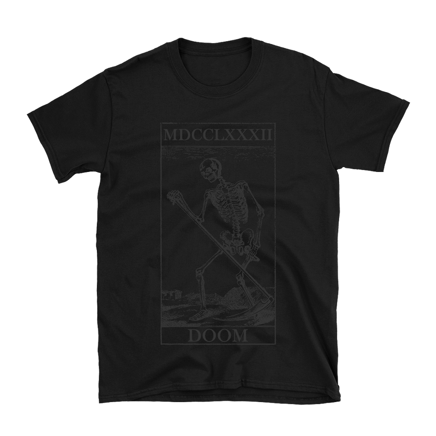 1782 - Doom Tarot Black Logo T-Shirt - Black