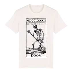 1782 - Doom Tarot Black Logo T-Shirt - White