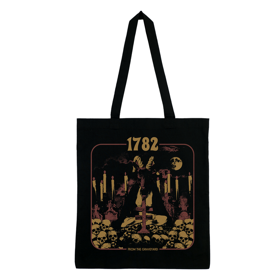 1782 - From The Graveyard Tote Bag - Black