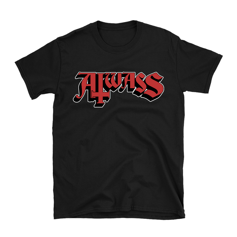 Aiwass - Black & Red Logo T-Shirt - Black
