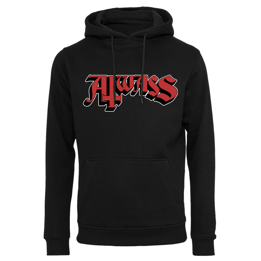Aiwass - Black & Red Logo Pullover Hoodie - Black