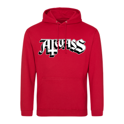 Aiwass - Black & White Logo Pullover Hoodie - Red