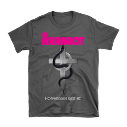 Arabrot - Serpent & Cross T-Shirt - Charcoal