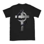 Arabrot - Serpent & Cross Double Sided T-Shirt - Black