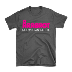 Arabrot - Serpent & Cross Double Sided T-Shirt - Charcoal