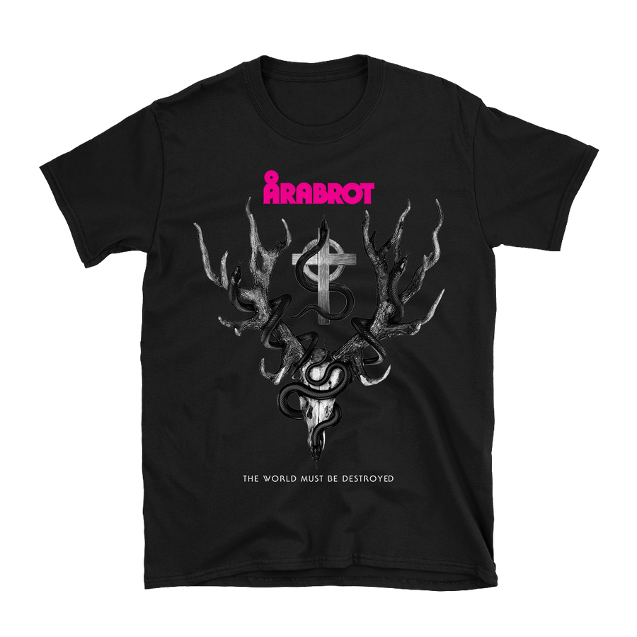 Arabrot - The World Must Be Destroyed T-Shirt - Black