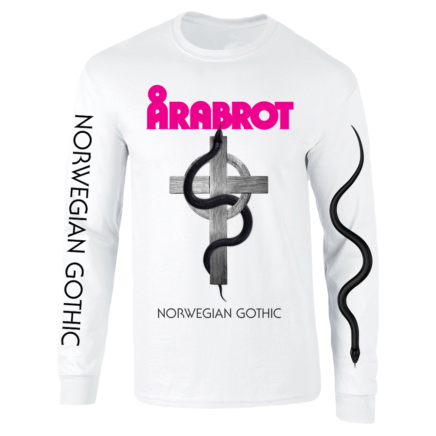 Arabrot - Serpent & Cross Longsleeve - White