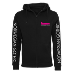 Arabrot - Serpent & Cross Zip Hoodie - Black