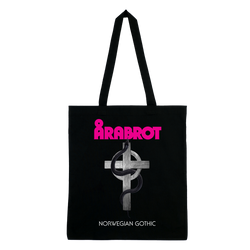 Arabrot - Serpent & Cross Tote Bag - Black