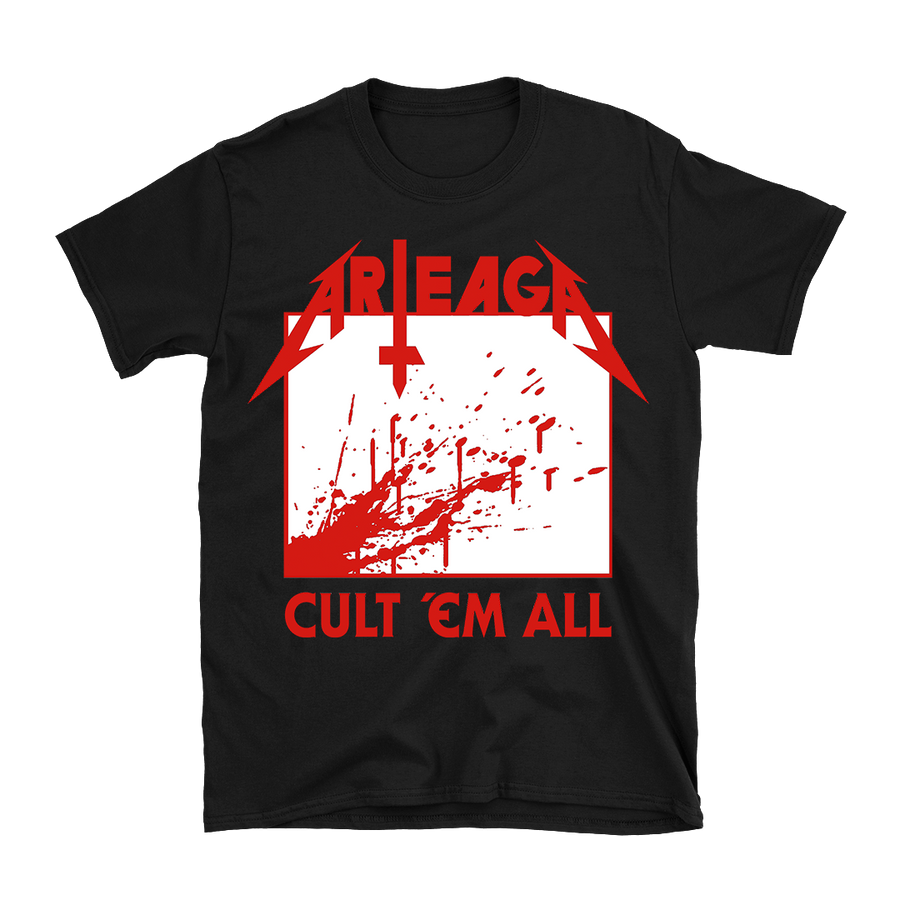 Arteaga - Cult ‘Em All T-Shirt - Black
