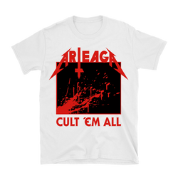 Arteaga - Cult ‘Em All T-Shirt - White