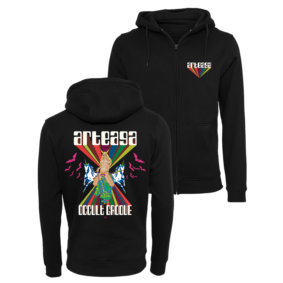 Arteaga - Eurotrip Zip Hoodie - Black