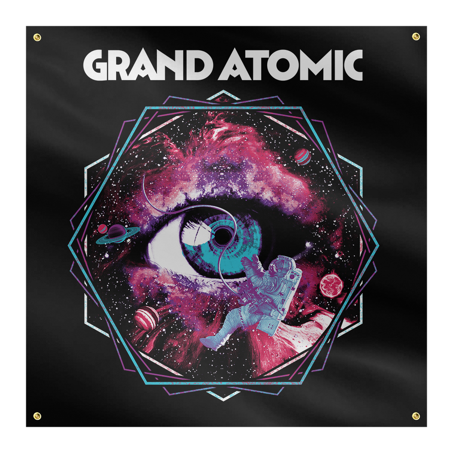 Grand Atomic - Beyond The Realm Of Common Sense Flag