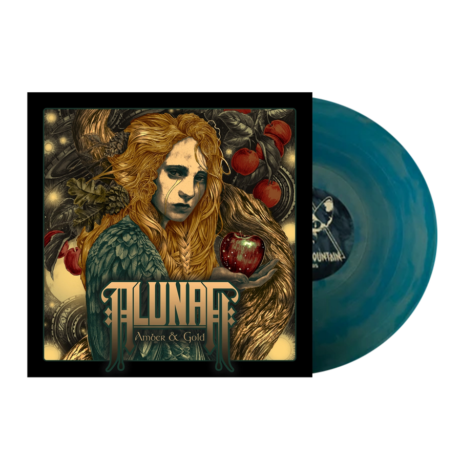 Alunah - Amber & Gold Vinyl LP - Blue Transparent & Gold Haze