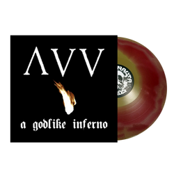 Ancient VVisdom - A Godlike Inferno Vinyl LP - Red & Gold Marble