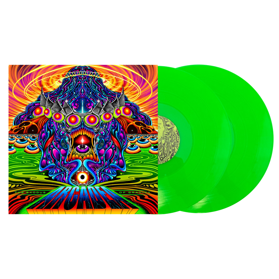 Arcadea - The Exodus Of Gravity Vinyl LP - Neon Green