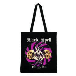 Black Spell - Psych Doom Tote Bag - Black
