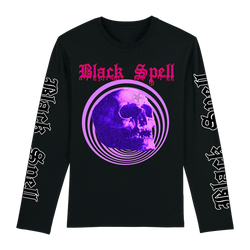 Black Spell - Psych Skull Longsleeve - Black