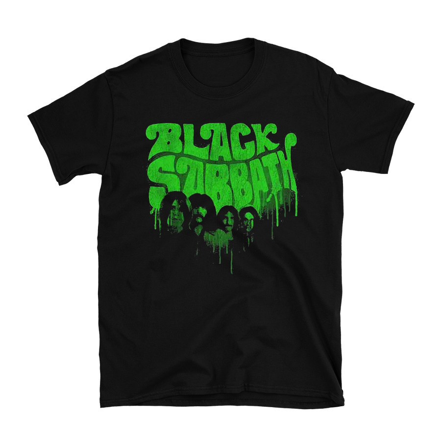 Black Sabbath - Graffiti T-Shirt - Black