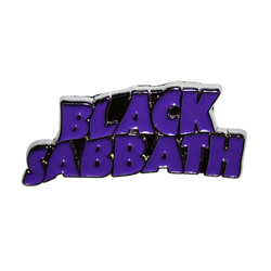 Black Sabbath - Purple Logo Pin Badge