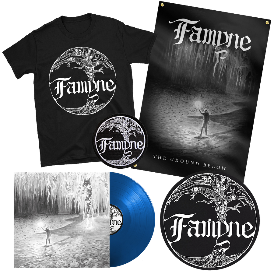 Famyne - The Ground Below Bundle (Blue Vinyl)