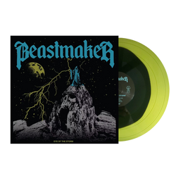 Beastmaker – Eye Of The Storm Vinyl LP - Piss Yellow & Black