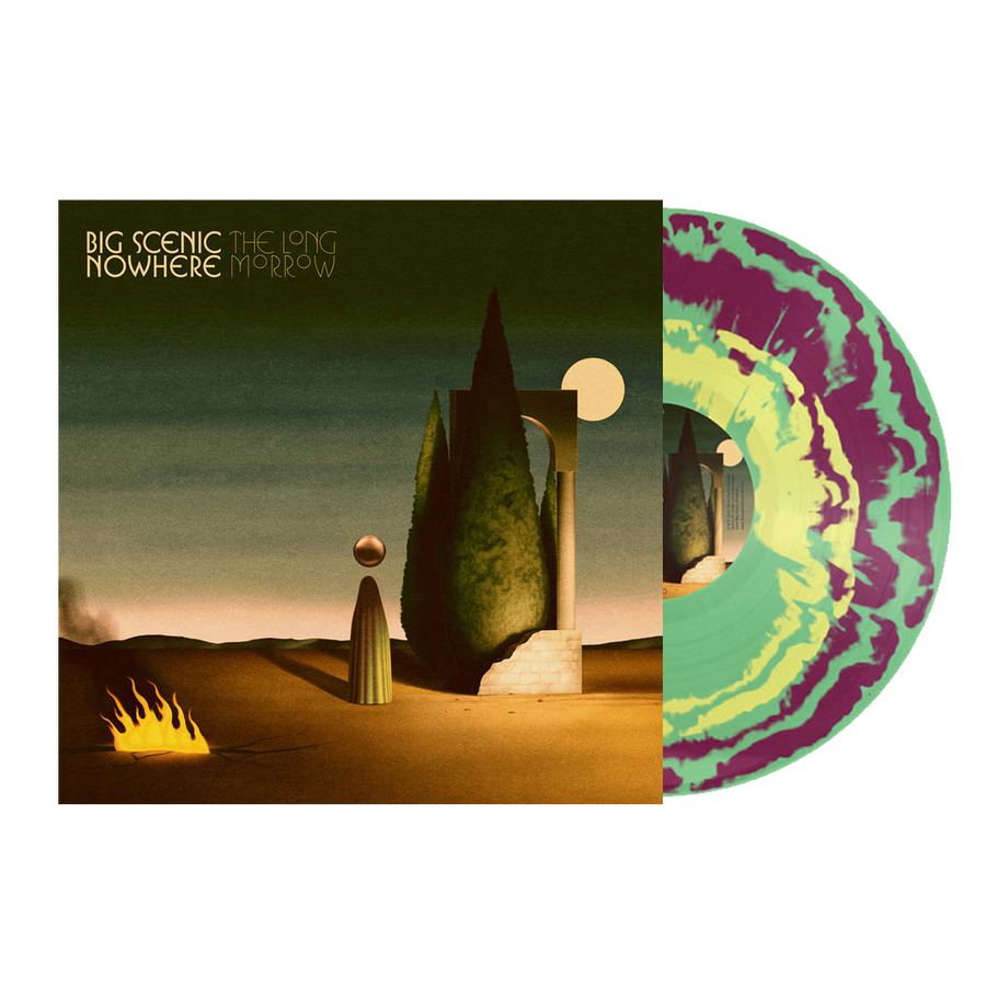 Big Scenic Nowhere - The Long Morrow Vinyl LP - Green/Purple/Yellow
