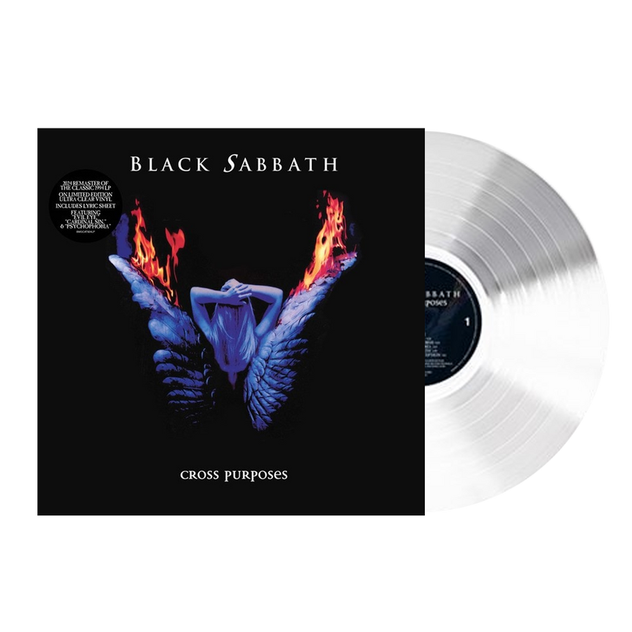 Black Sabbath - Cross Purposes Vinyl LP - Ultra Clear