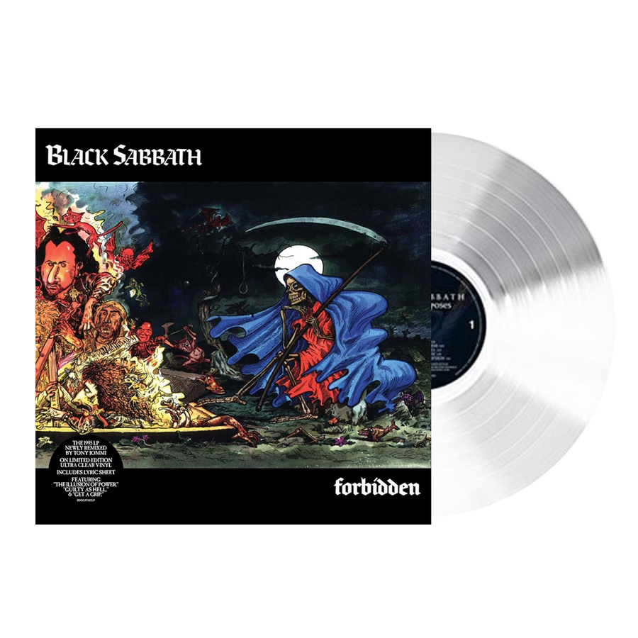 Black Sabbath - Forbidden Vinyl LP - Ultra Clear