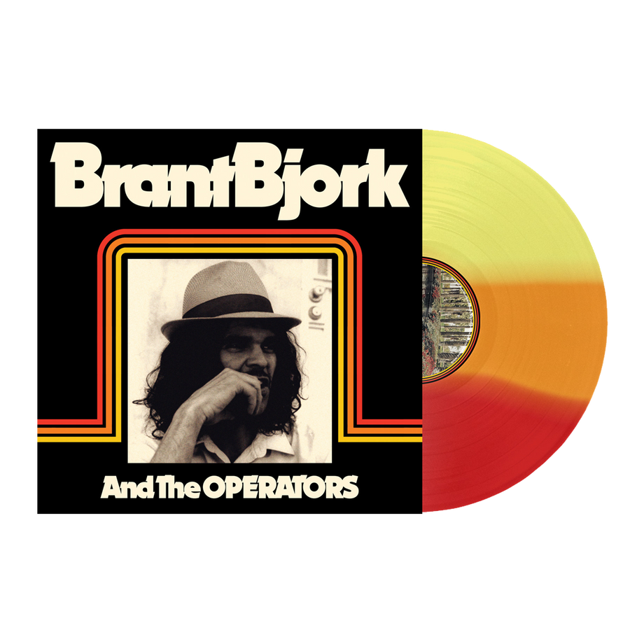 Brant Bjork - Brant Bjork & The Operators Vinyl LP - 3-Colour Striped Red/Yellow/Orange