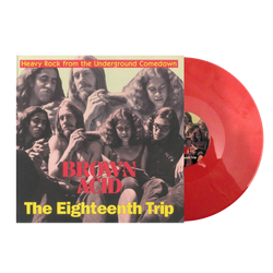 Brown Acid - The Eighteenth Trip Vinyl LP - Pink/Red & White Stains