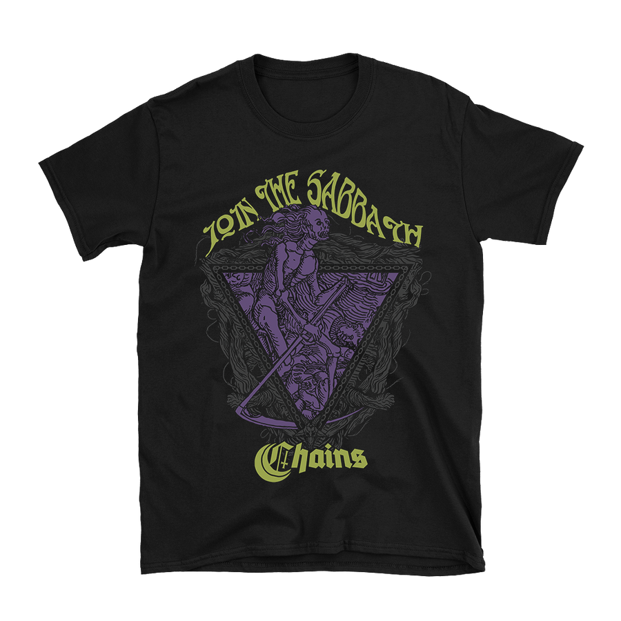 Chains - Join The Sabbath T-Shirt - Black