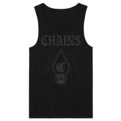 Chains - Crest Tank Top - Black