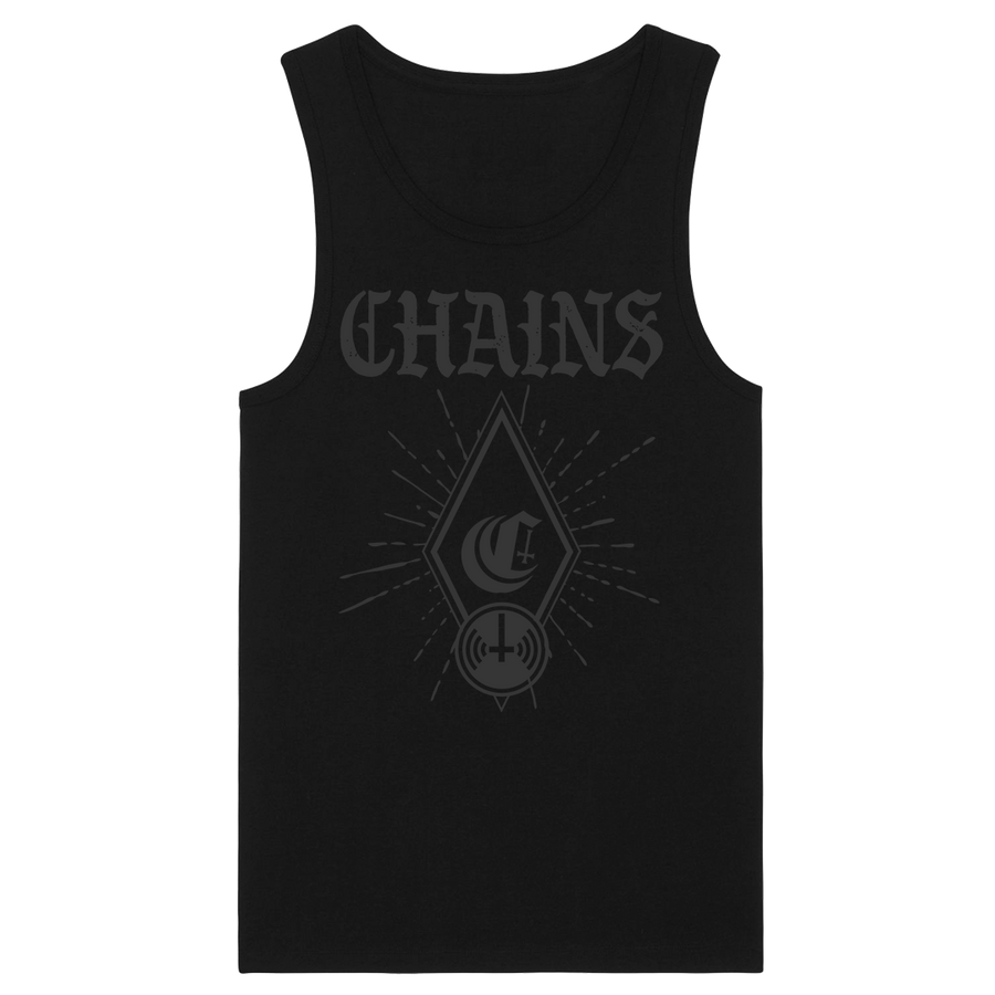 Chains - Crest Tank Top - Black