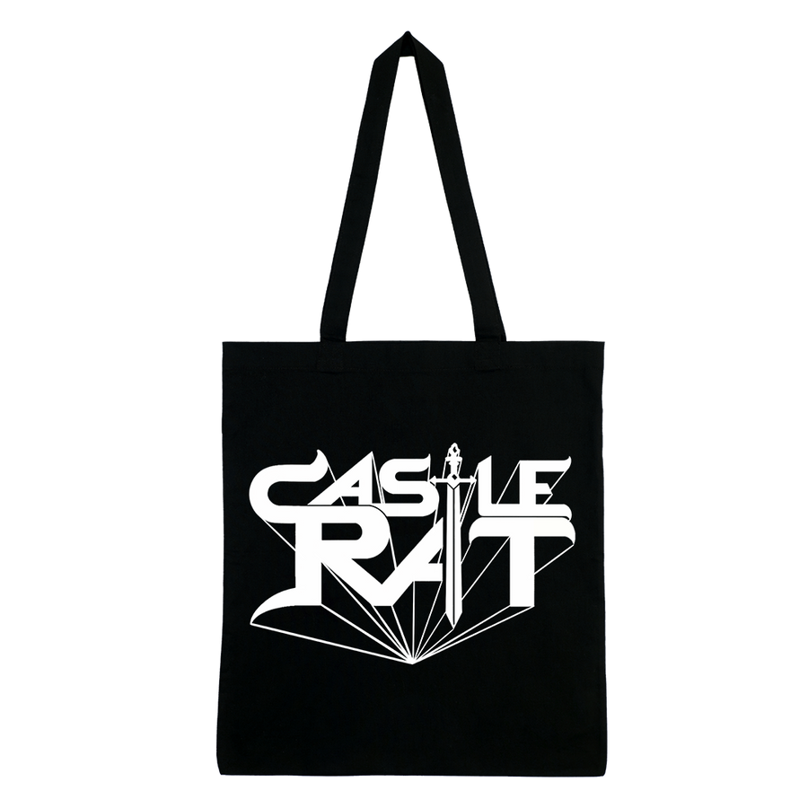 Castle Rat - Logo Tote Bag - Black