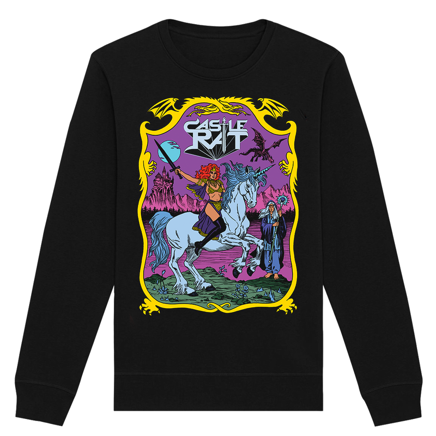 Castle Rat - Book of Beasts Crewneck Sweatshirt - Black