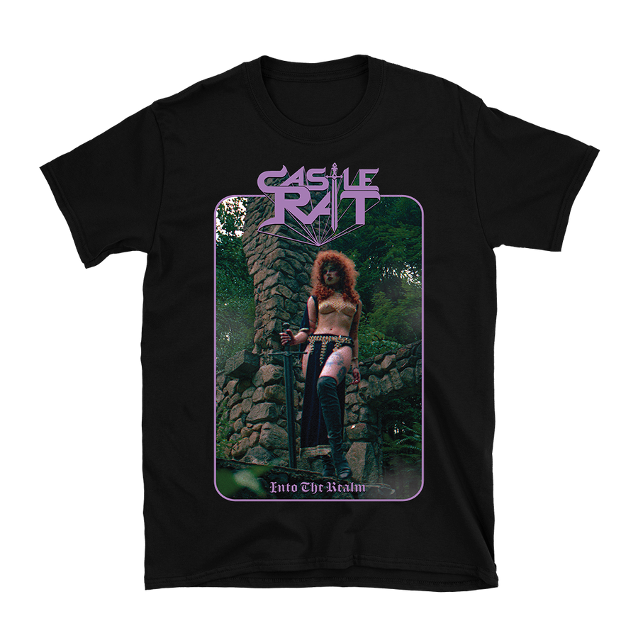 Castle Rat - Into The Realm T-Shirt - Black