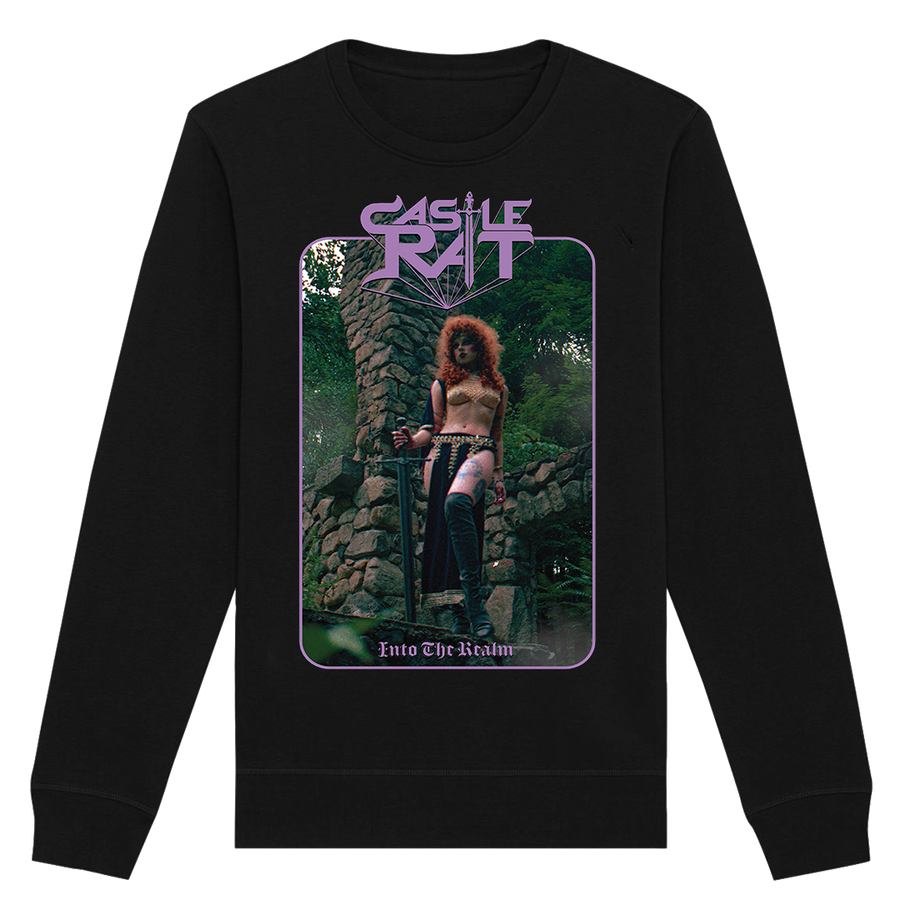 Castle Rat - Into The Realm Crewneck Sweatshirt - Black