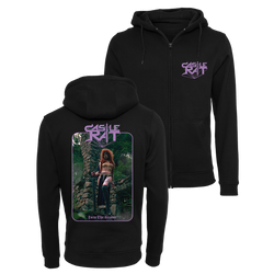 Castle Rat - Into The Realm Zip Hoodie - Black