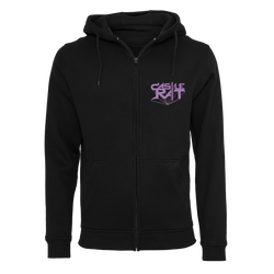 Castle Rat - Into The Realm Zip Hoodie - Black