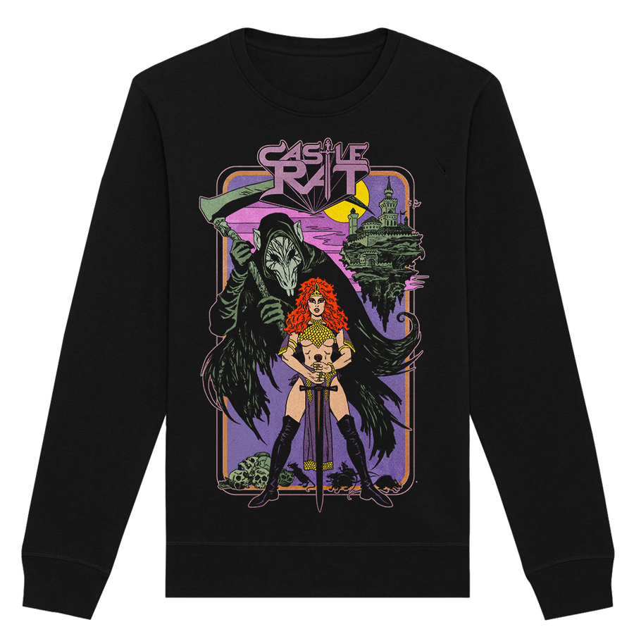 Castle Rat - Now Is Forever Crewneck Sweatshirt - Black