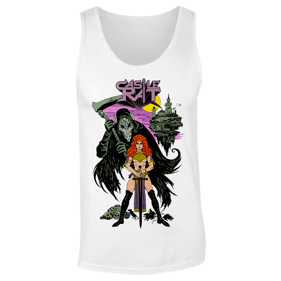 Castle Rat - Now Is Forever Tank Top - White